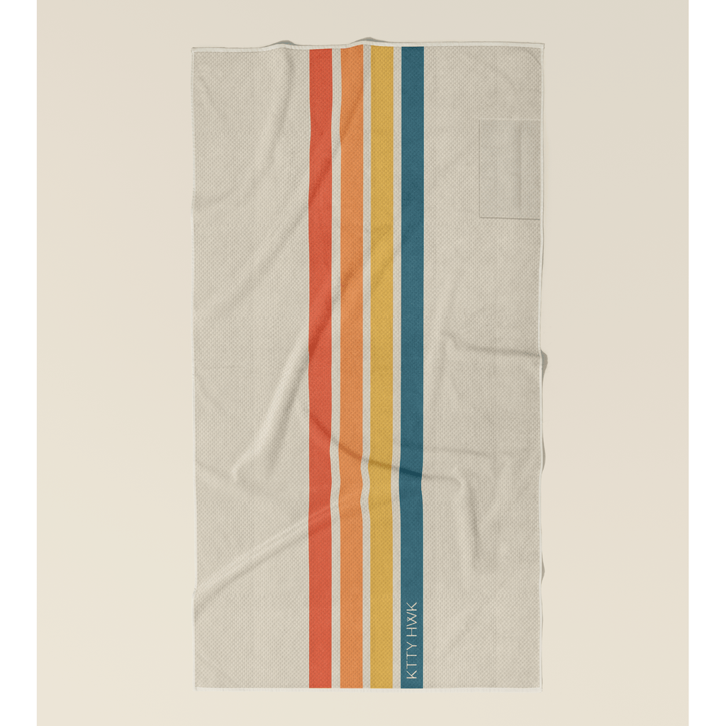 Sand Free Beach Towel Reversible Durable | KTTYHWK