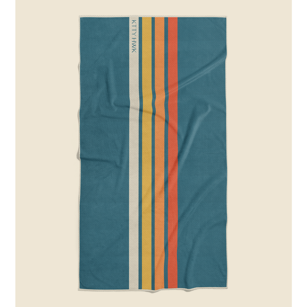 Sand Free Beach Towel Reversible Durable | KTTYHWK