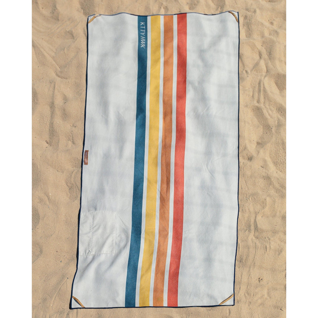 Sand Free Beach Towel Reversible Durable | KTTYHWK