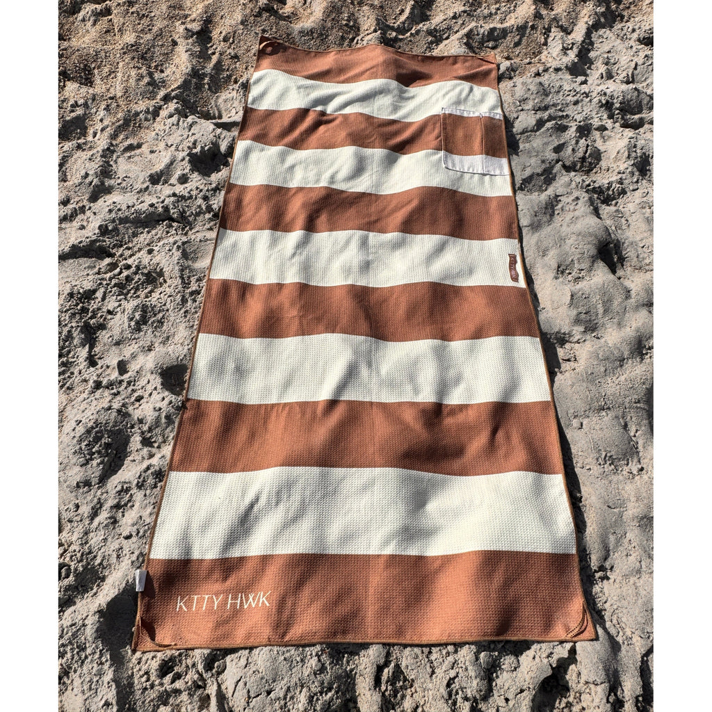 Sand-Free Beach Towel Reversible Durable | KTTYHWK