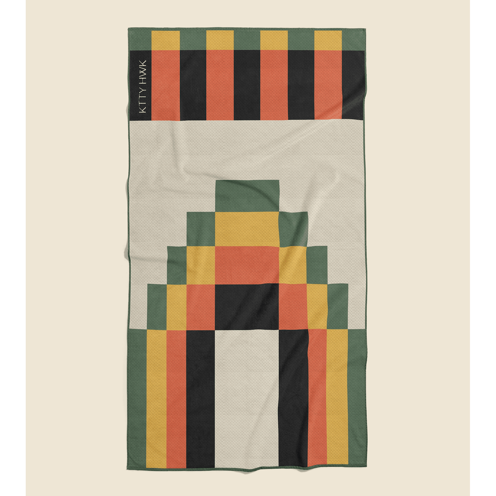 Sand-Free Cotton Beach Towel 350 GSM | KTTYHWK Pro