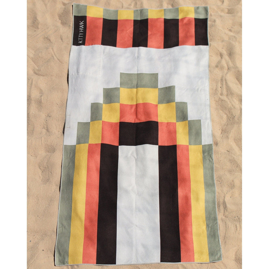 Sand-Free Cotton Beach Towel 350 GSM | KTTYHWK Pro