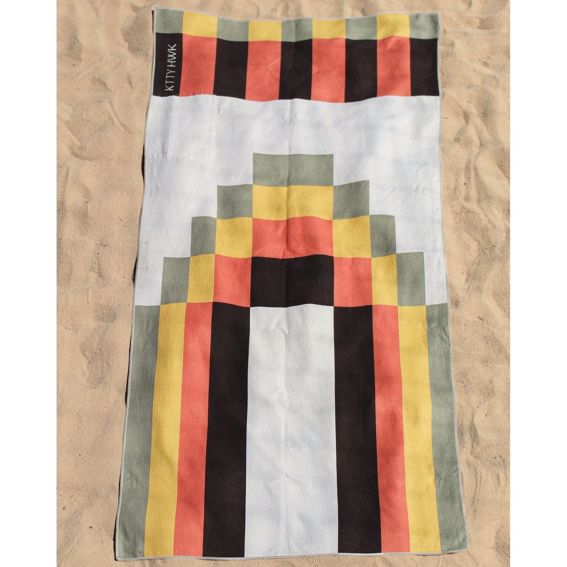 Sand-Free Cotton Beach Towel 350 GSM | KTTYHWK Pro