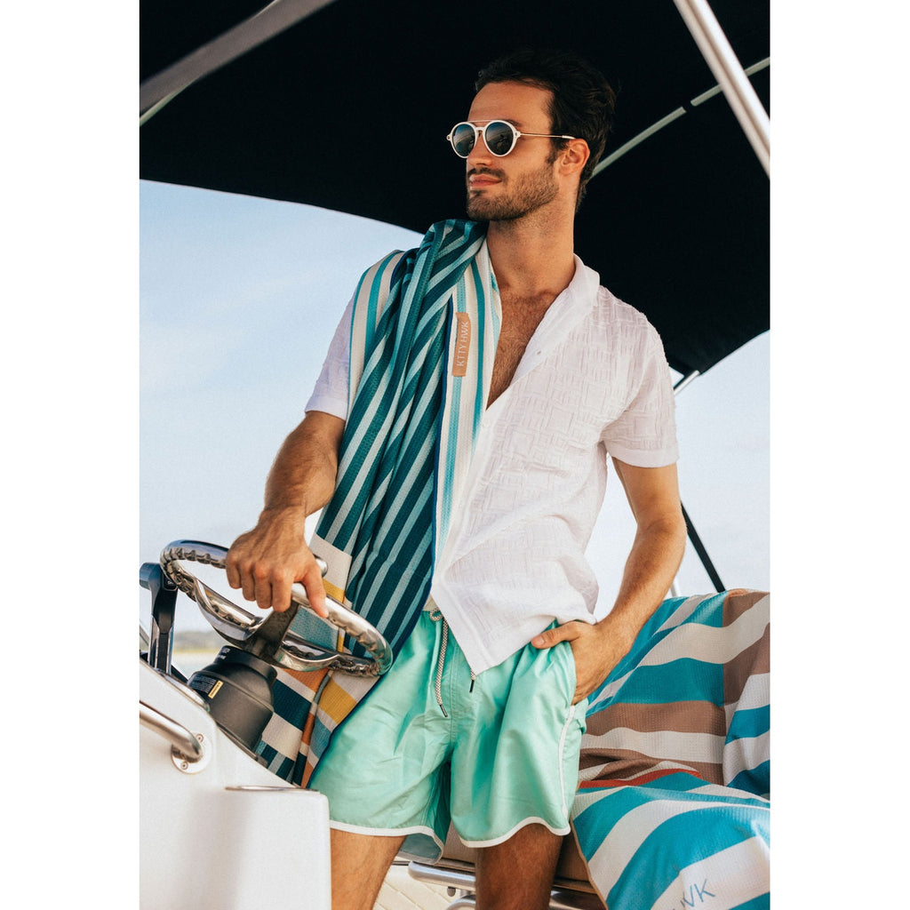 Sand-Free Textured Waffle Beach Towel Standard | KTTYHWK