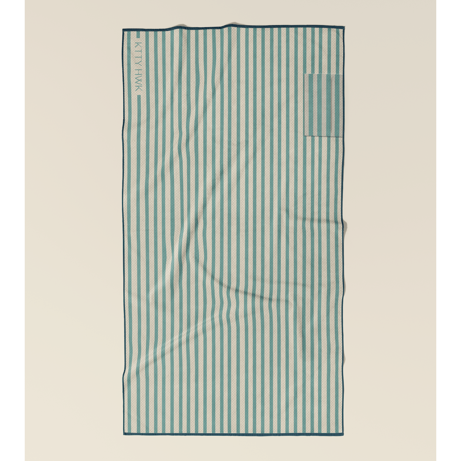 Sand-Free Textured Waffle Beach Towel Standard | KTTYHWK