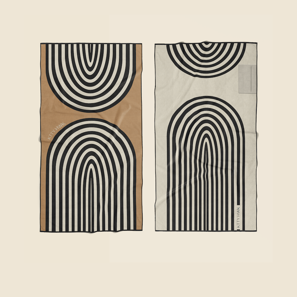 Sand-Free Waffle Beach Towel Deluxe Travel | KTTYHWK