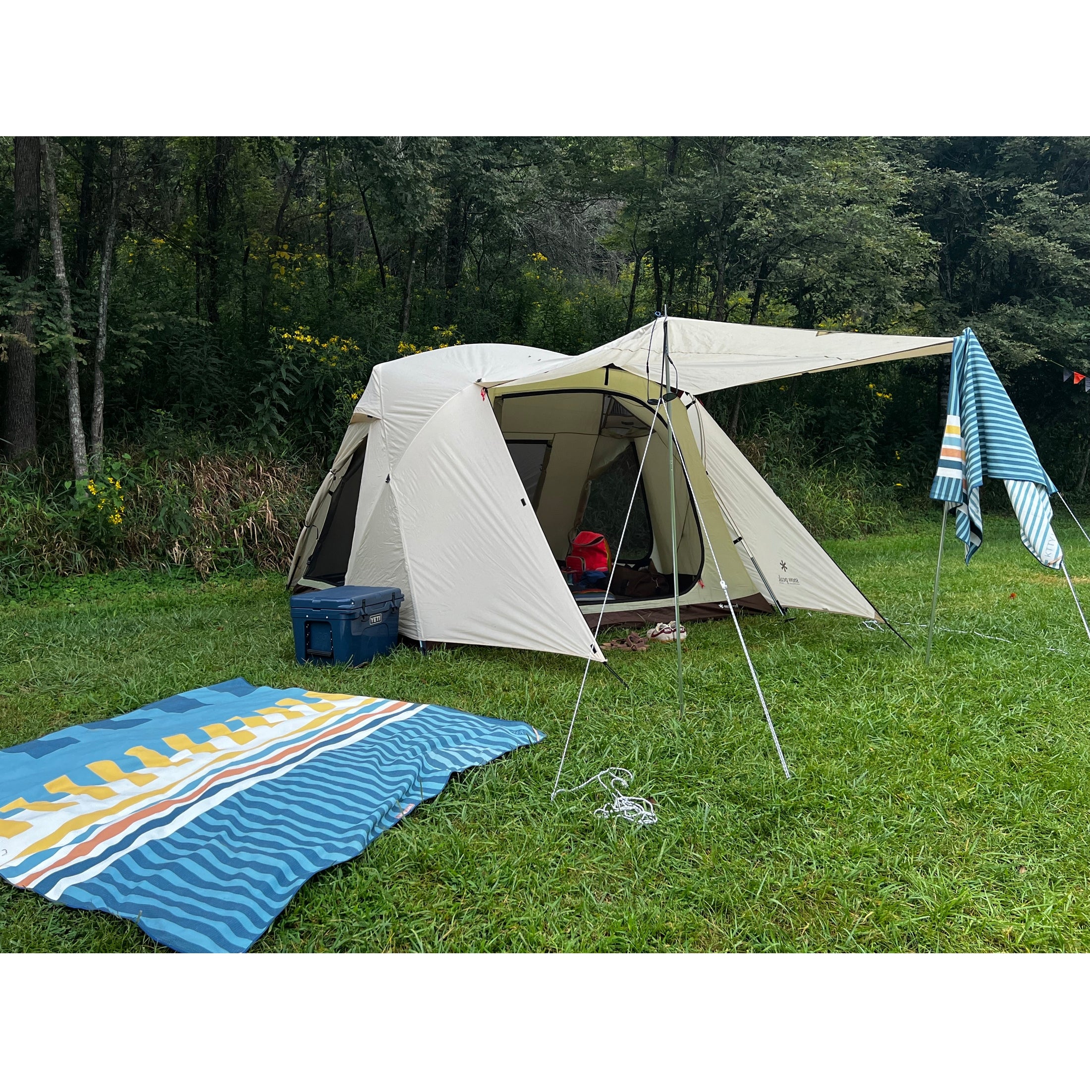 Sand-Free Waffle Towel Adventure Ready Gear | KTTYHWK