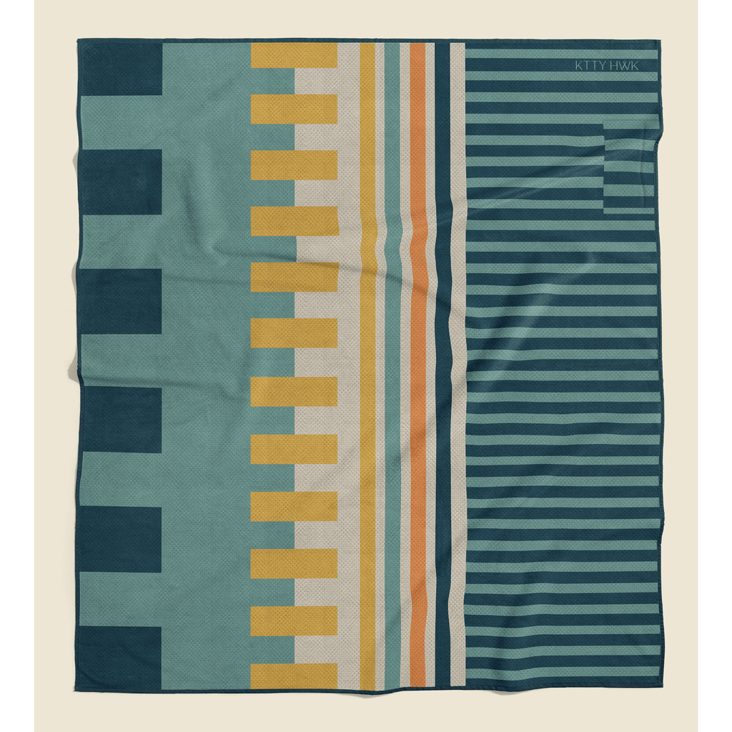 Sand-Free Waffle Towel Adventure Ready Gear | KTTYHWK