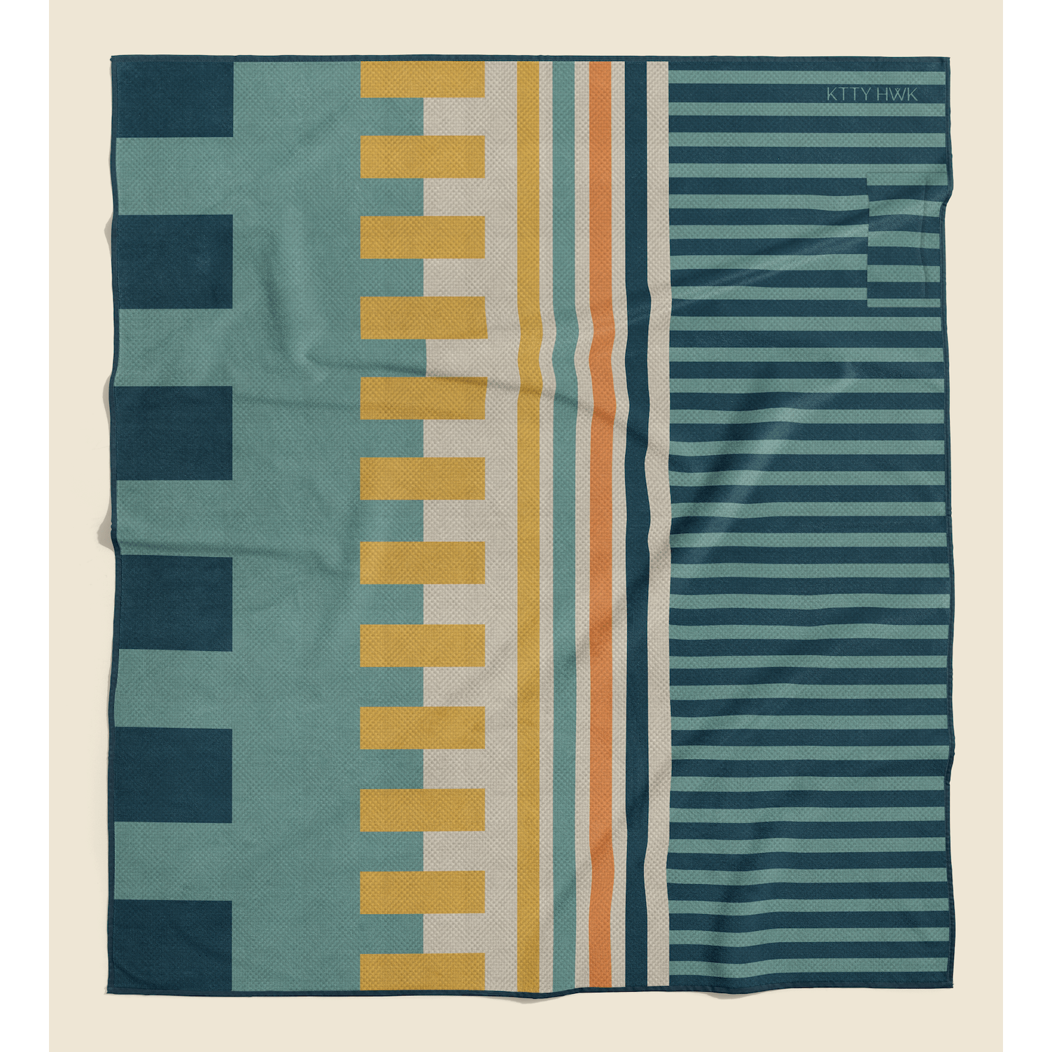 Sand-Free Waffle Towel Adventure Ready Gear | KTTYHWK