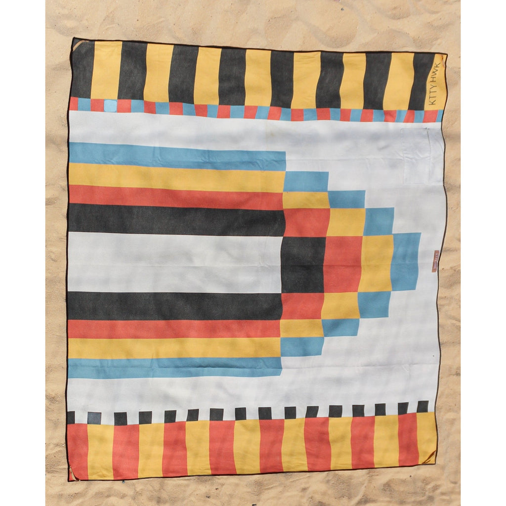 Sand-Free Waffle Towel Ultra Durable Outdoor | KTTYHWK