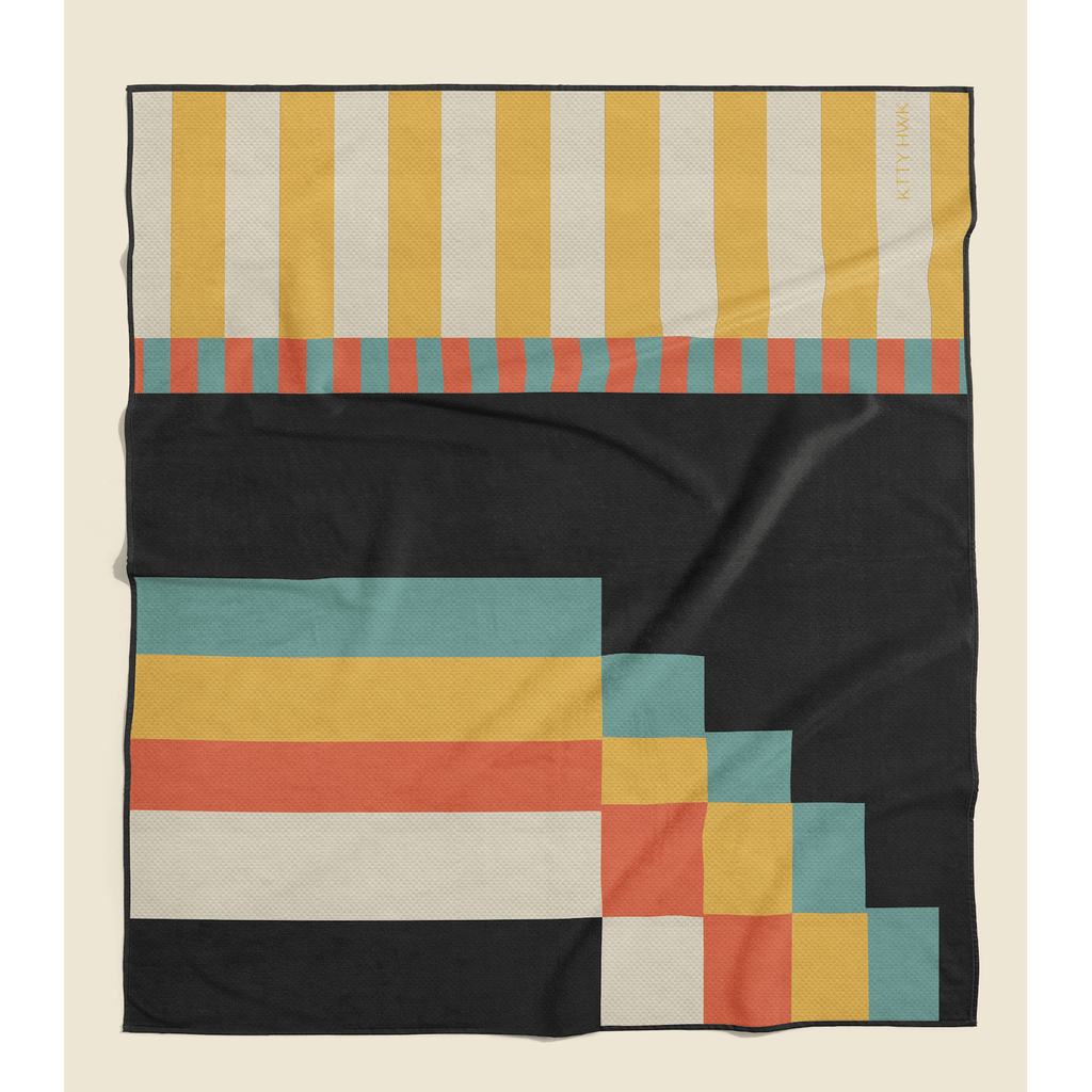 Sand-Free Waffle Towel Ultra Durable Outdoor | KTTYHWK