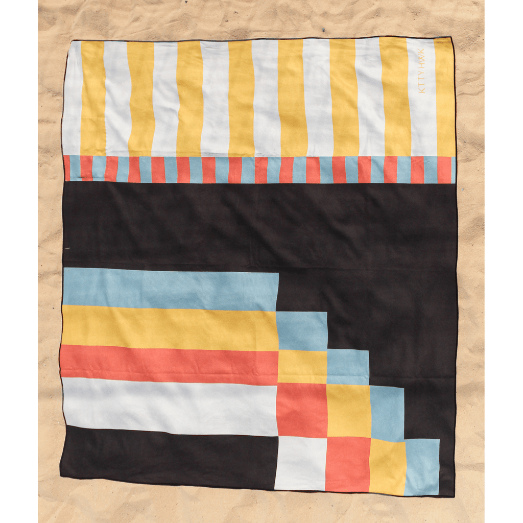 Sand-Free Waffle Towel Ultra Durable Outdoor | KTTYHWK