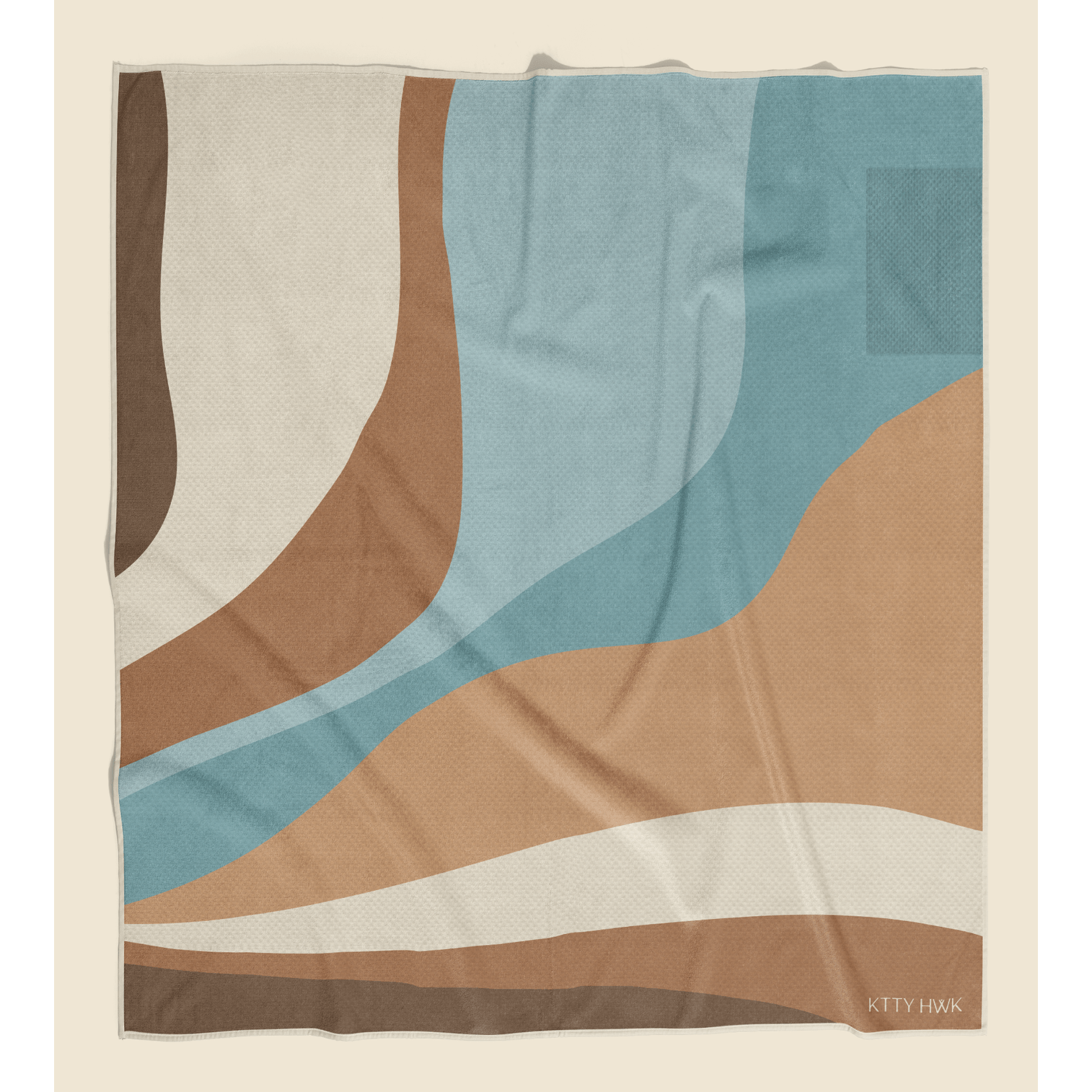 Sand-free 350GSM Waffle Towel Reversible Beach | KTTYHWK