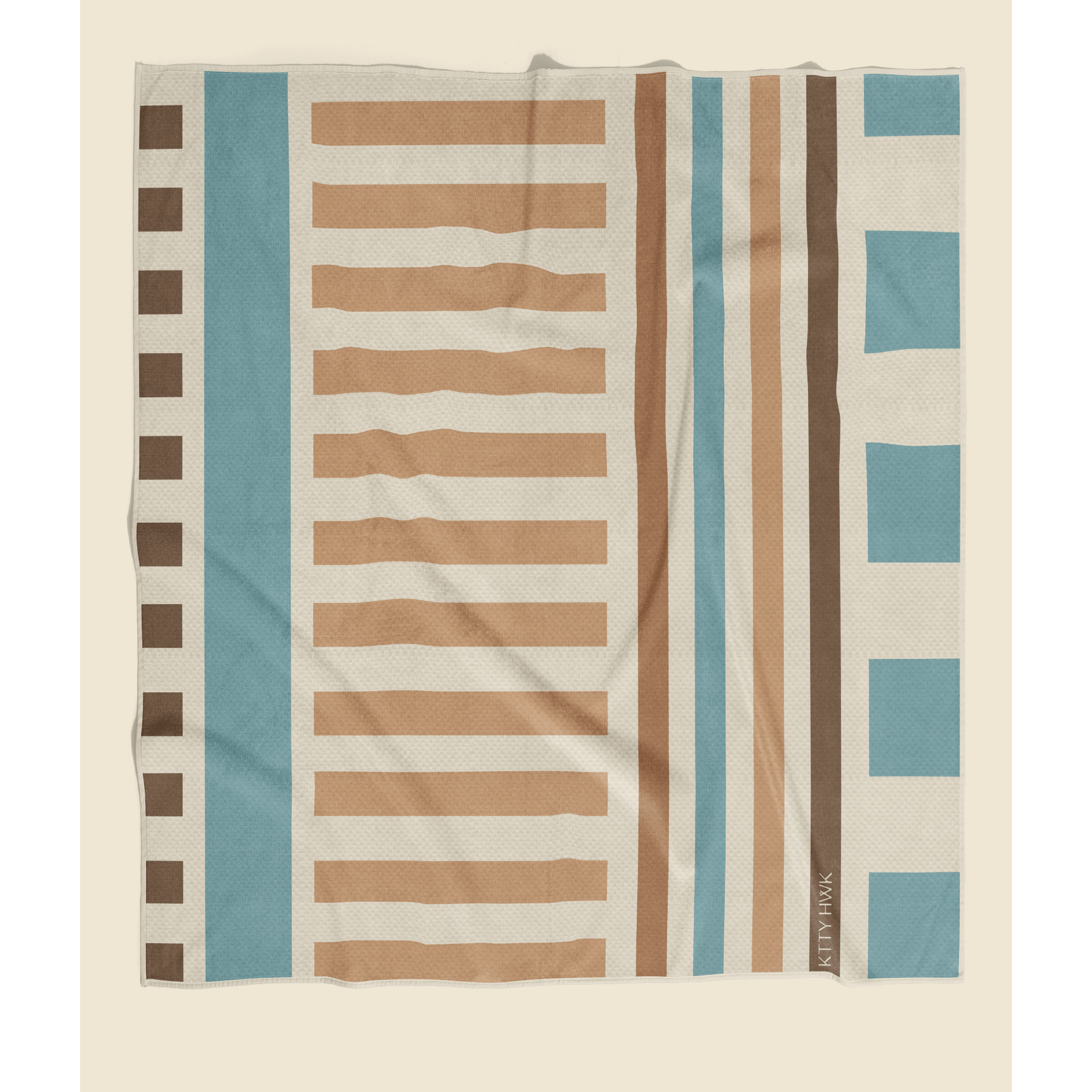 Sand-free 350GSM Waffle Towel Reversible Beach | KTTYHWK
