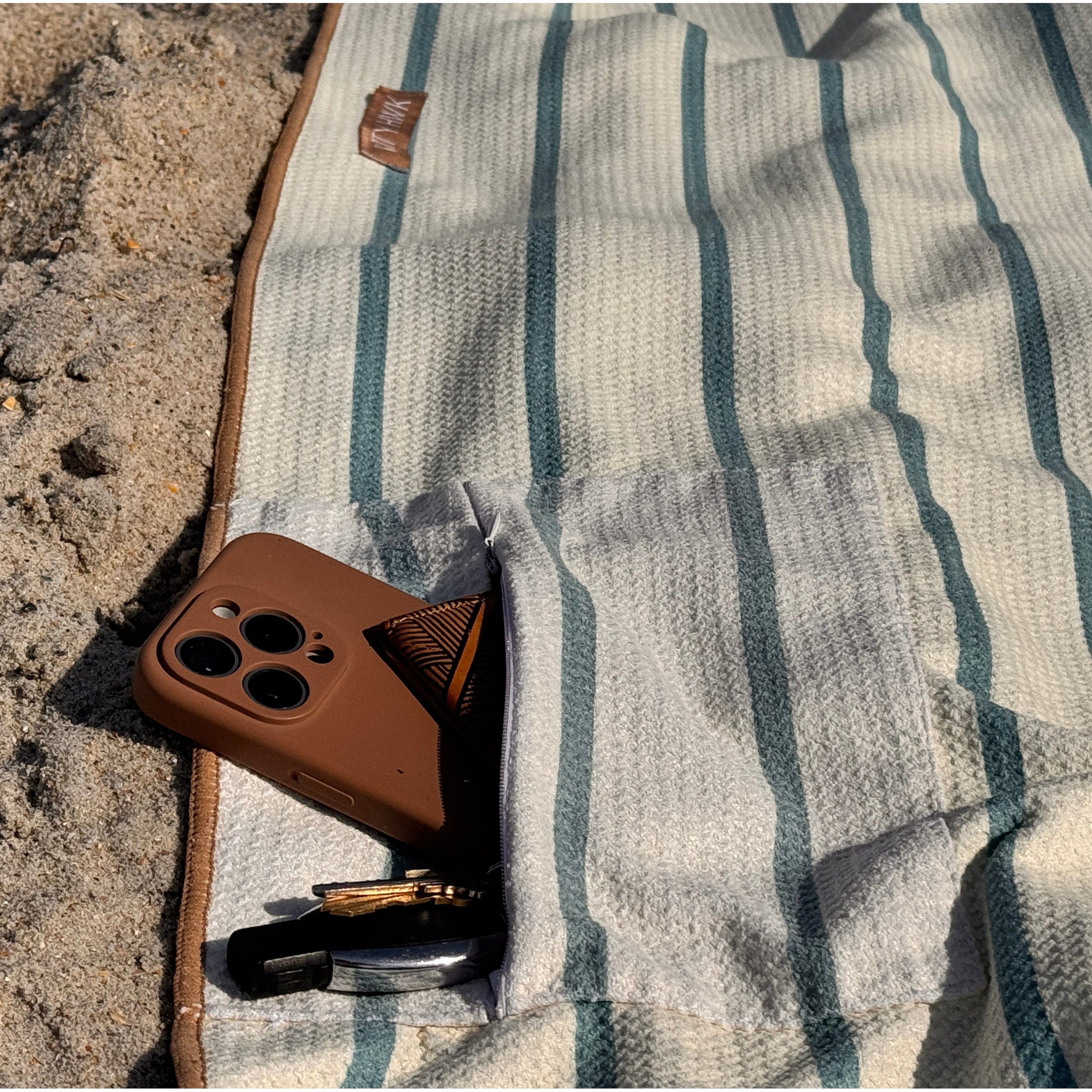 Sandproof Waffle Beach Towel Deluxe Elite | KTTYHWK