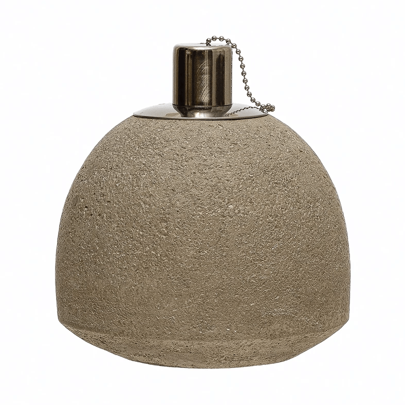 Sandstone Oil Lamp