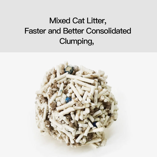 【New Arrival in 2024】6bags Sumlov MIXED Tofu Cat Litter, Natural, Dust-Free, Flushable, Clumping, Odor Control, Dropshipping