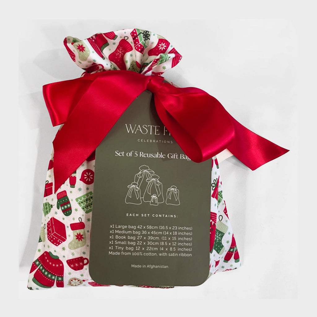 Scandi Lusekofte (Reusable Gift Bag Set)