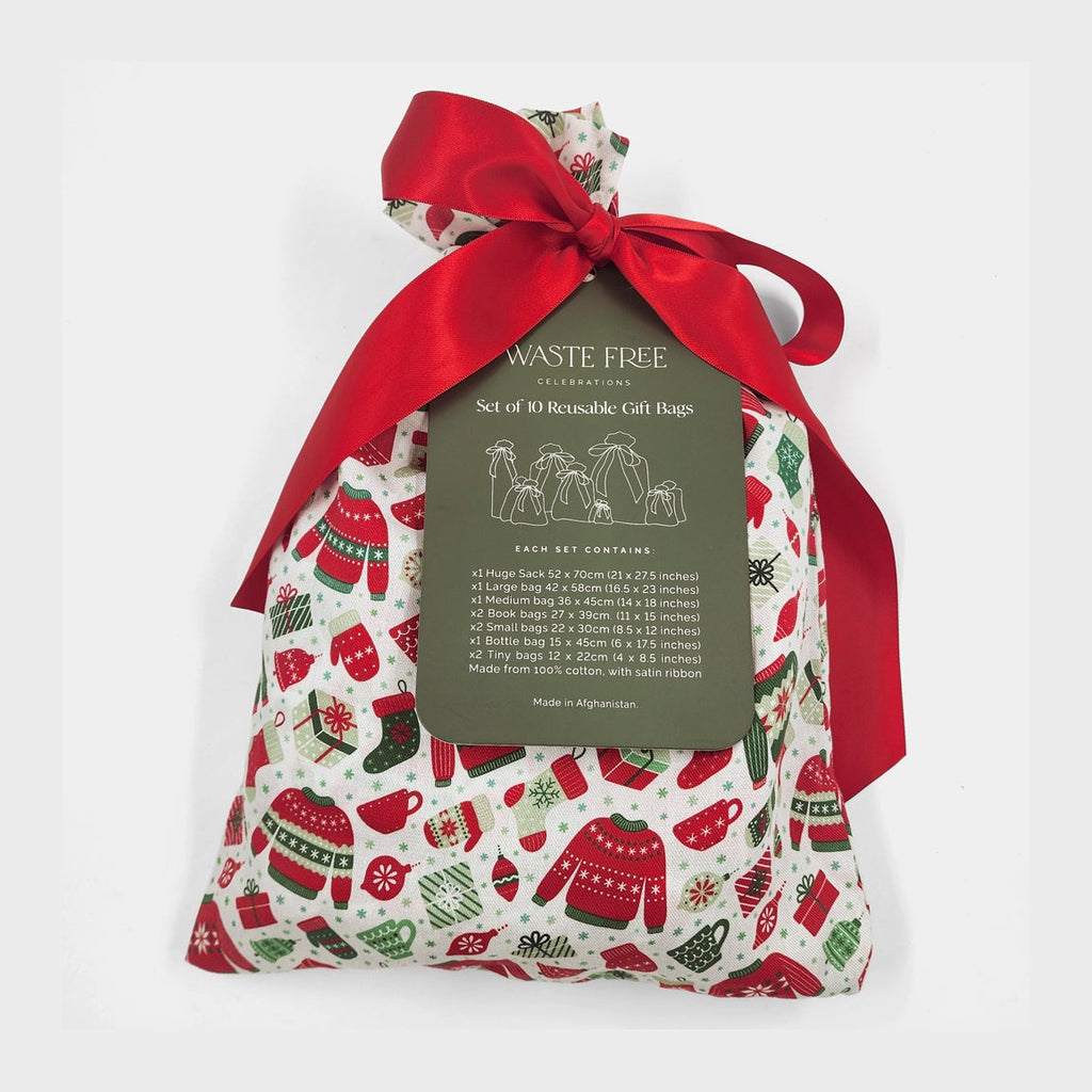 Scandi Lusekofte (Reusable Gift Bag Set)
