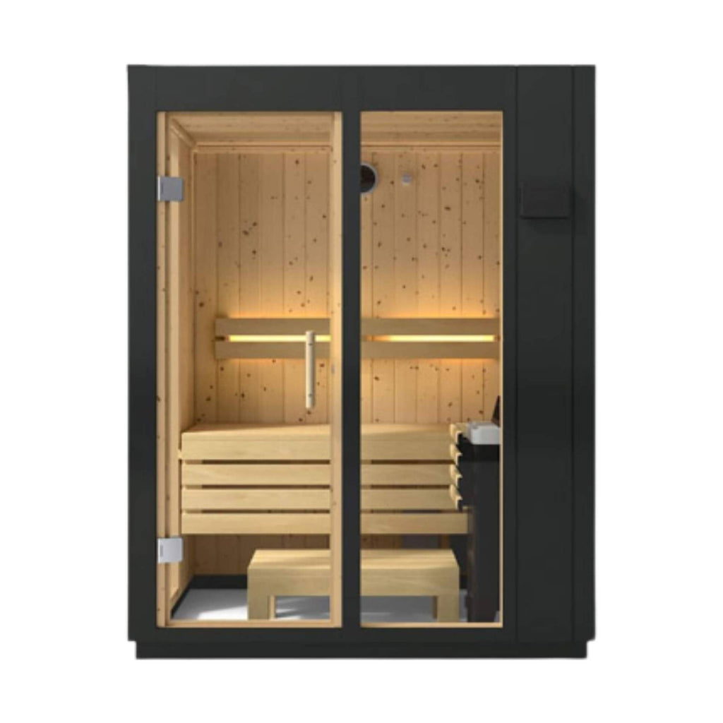 Scandinavian Spruce Indoor Sauna Alcove Kit | SAKSBY WHOLESALE