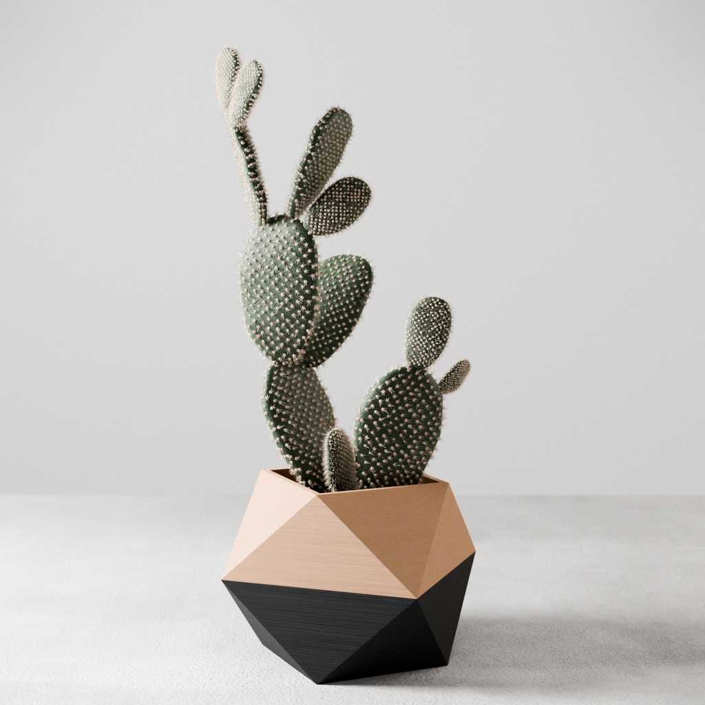 Sculpted Modern Planter Large | Modernized Pottery