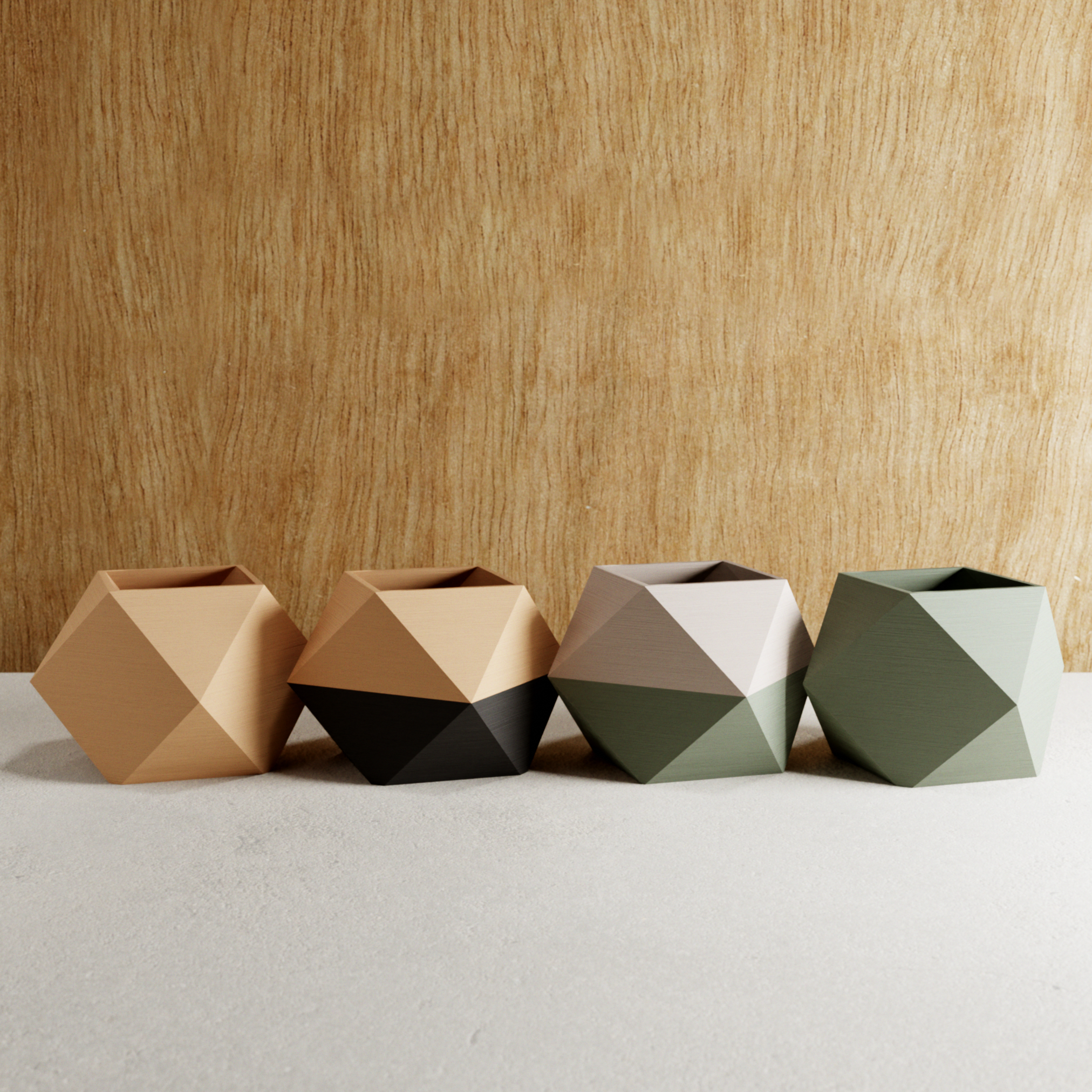Sculpted Modern Planter Large | Modernized Pottery