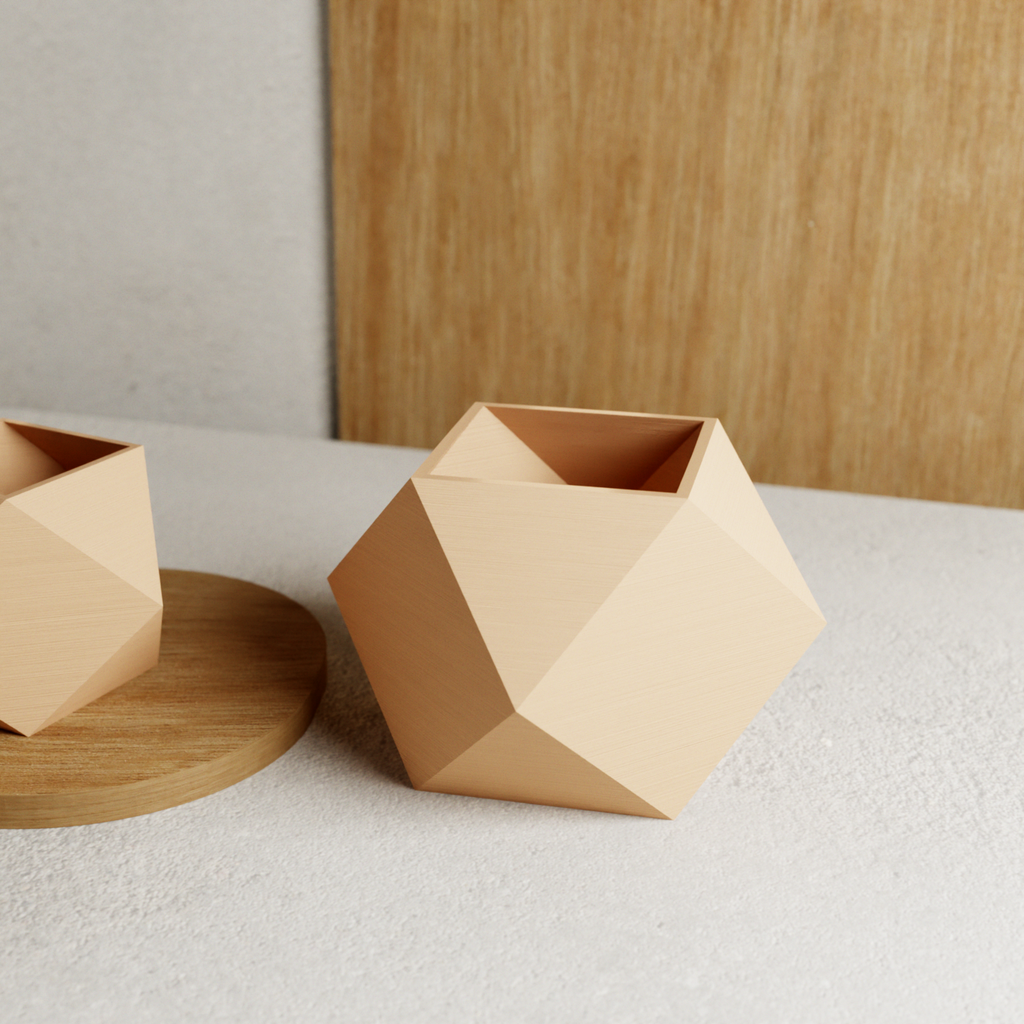 Sculpted Modern Planter Large | Modernized Pottery