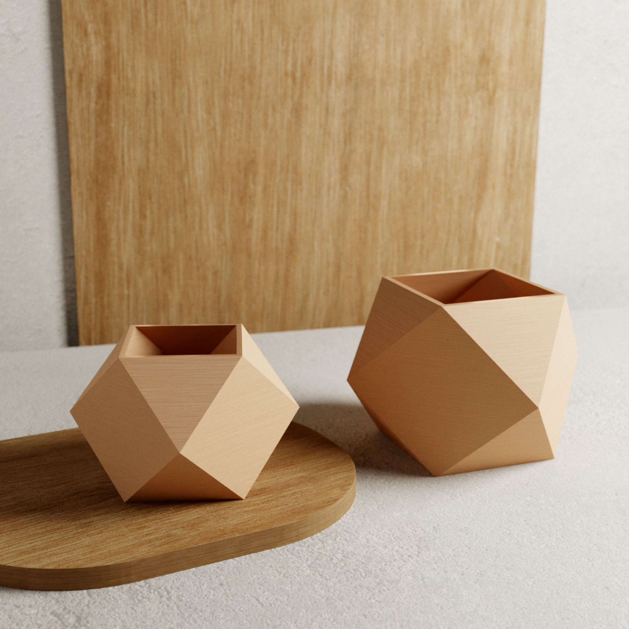 Sculpted Modern Planter Large | Modernized Pottery