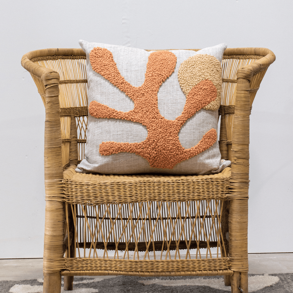 Sea Coral Throw Pillow