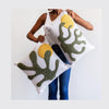 Sea Kelp Throw Pillow