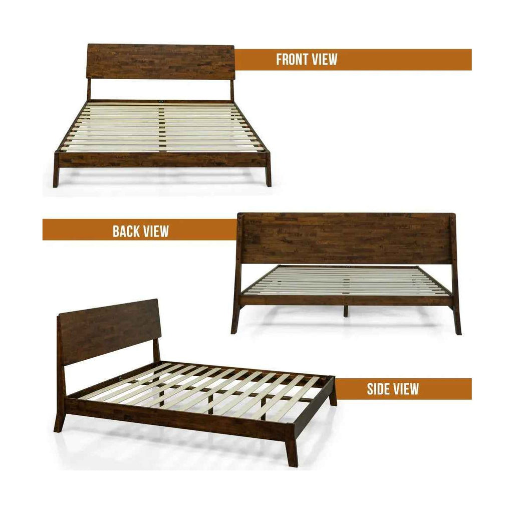Serenity Solid Wood Bed Frame