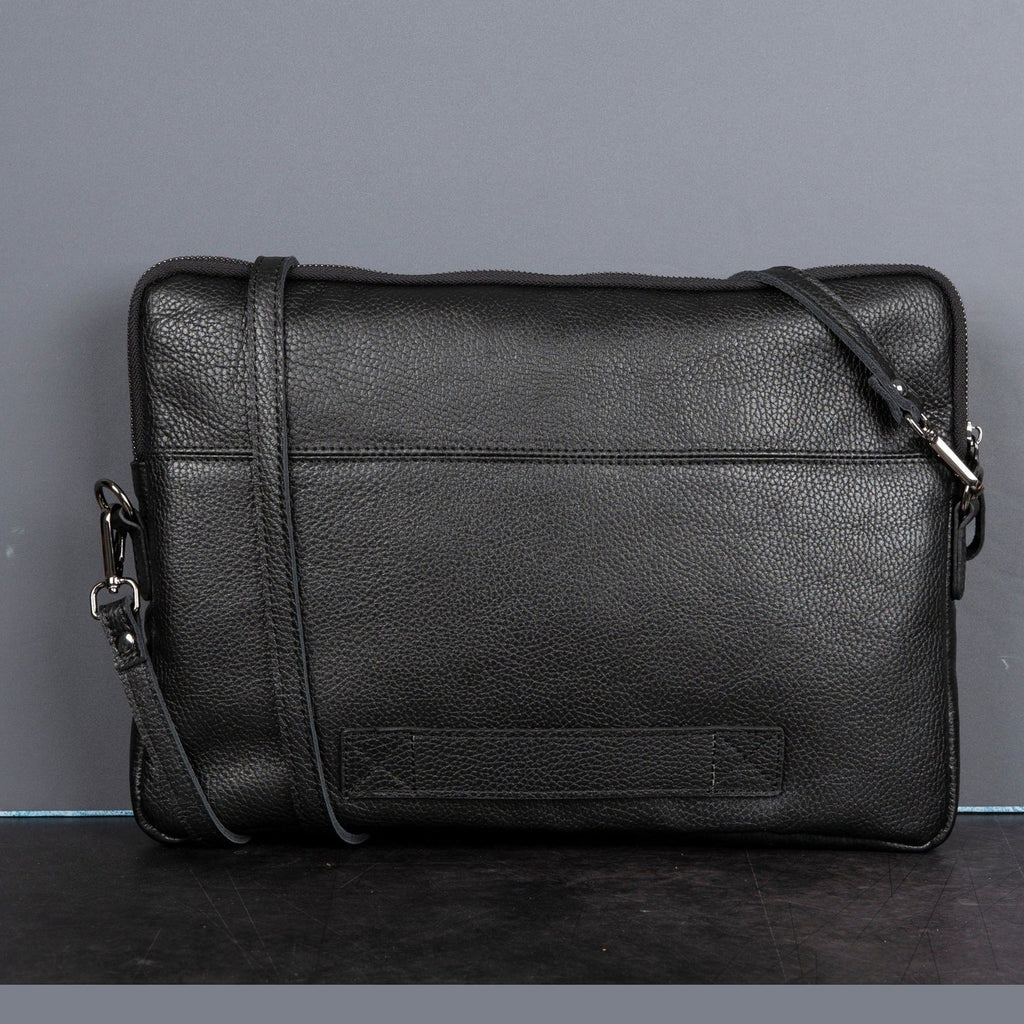Seward Leather Laptop Bag with Shoulder Strap - MacBook Sleeve 14" & 16"