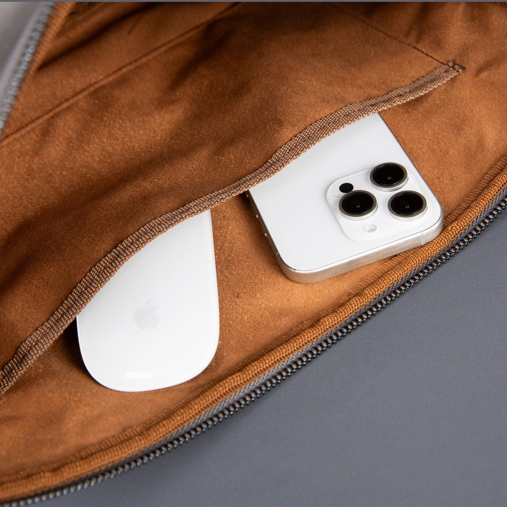 Seward Leather Laptop Bag with Shoulder Strap - MacBook Sleeve 14" & 16"