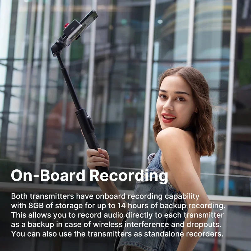 Ulanzi AM18 U Mic 2.4G Wireless Microphone 100m For DSLR