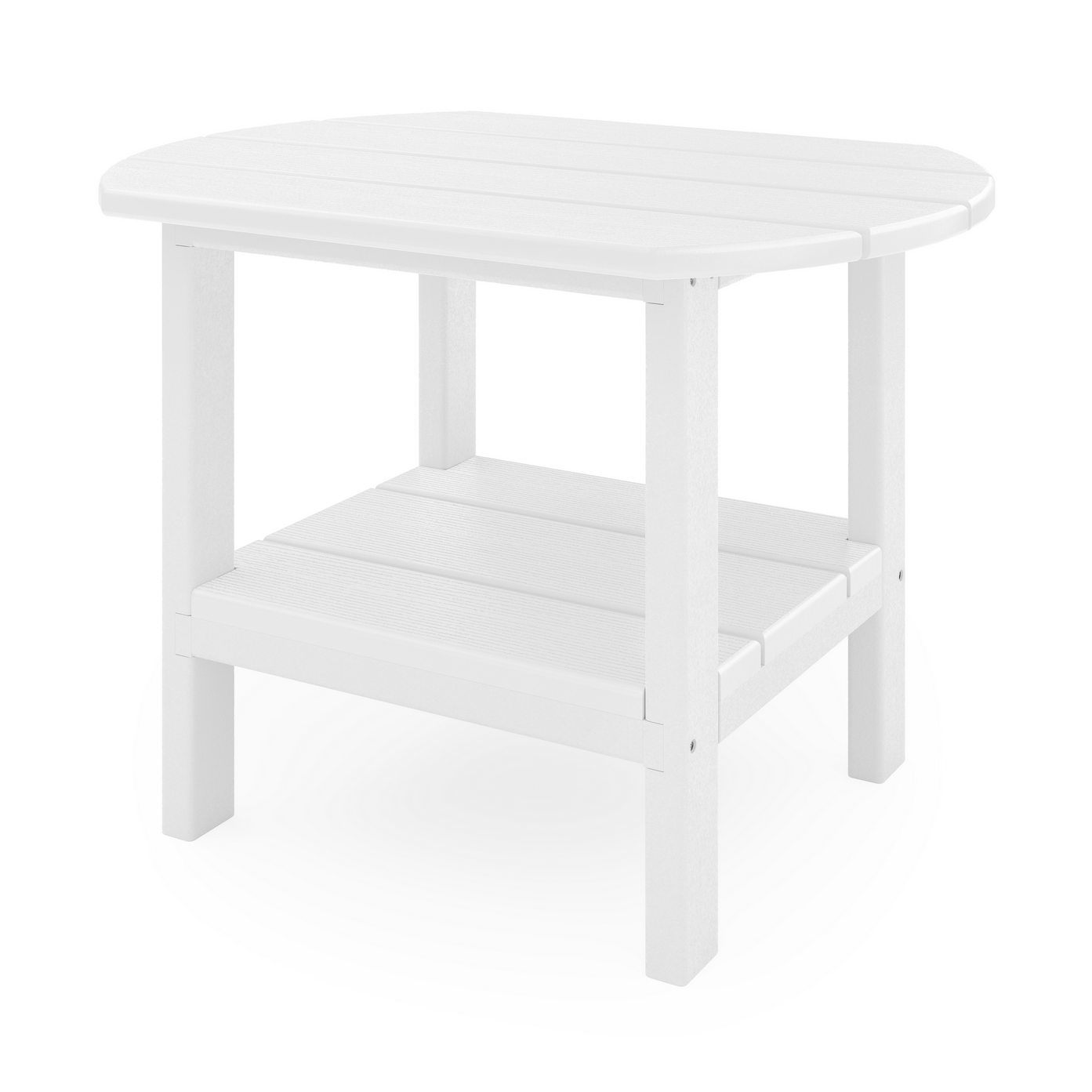 25" St. Simons Oval Side Table by SoPoly Online