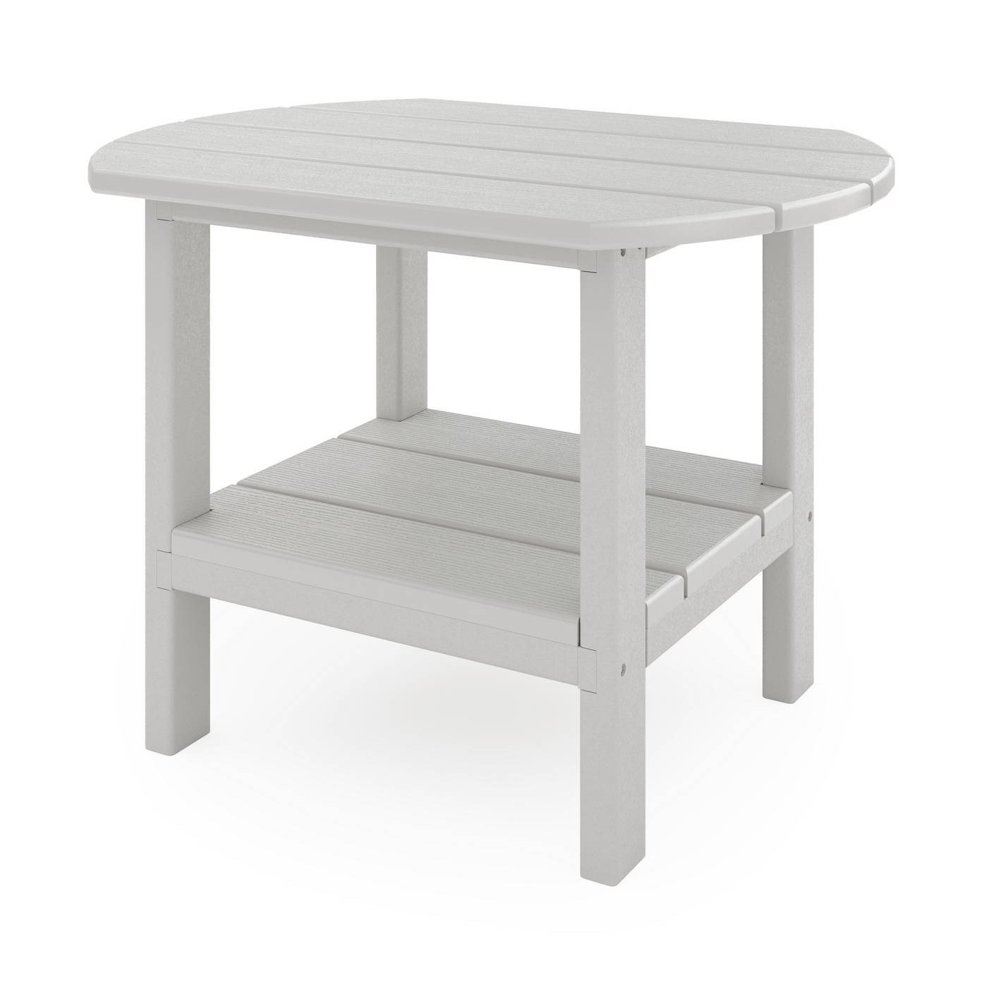25" St. Simons Oval Side Table by SoPoly Online