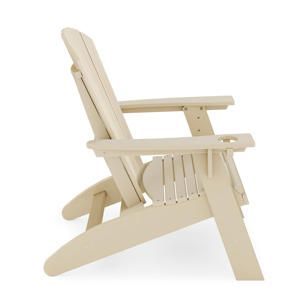 SoPoly St Simons Curved Back Adirondack Chair