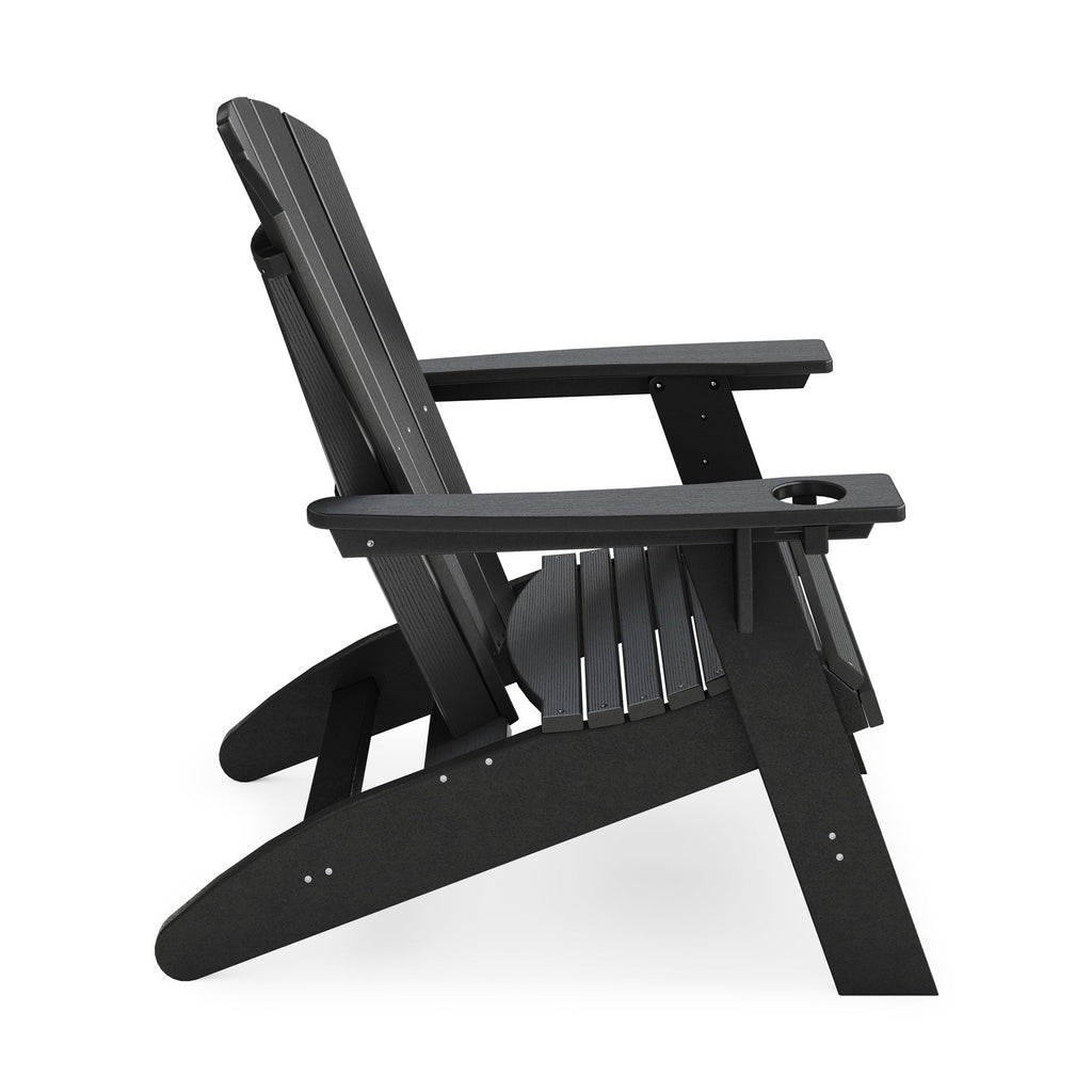 SoPoly St Simons Curved Back Adirondack Chair