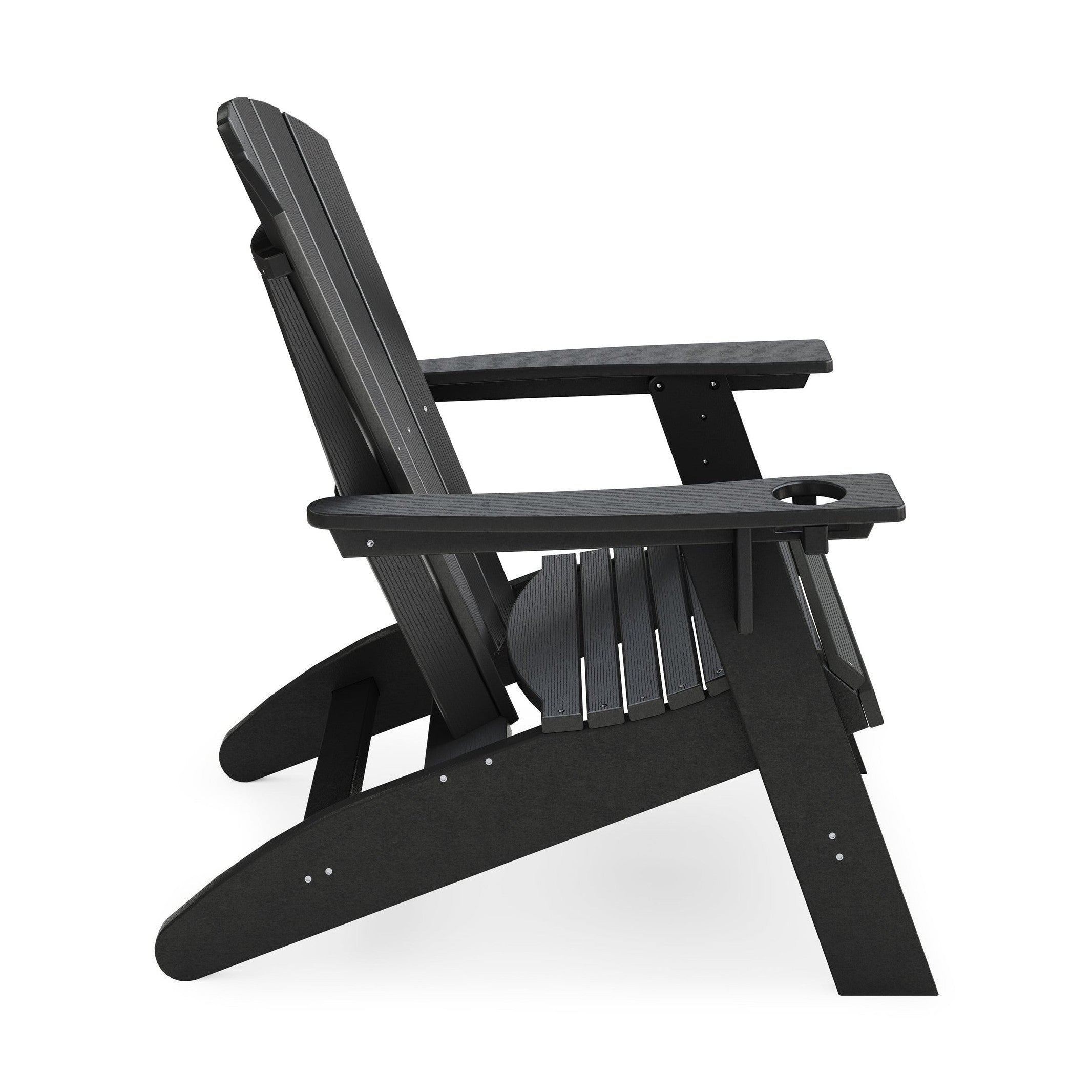 SoPoly St Simons Curved Back Adirondack Chair