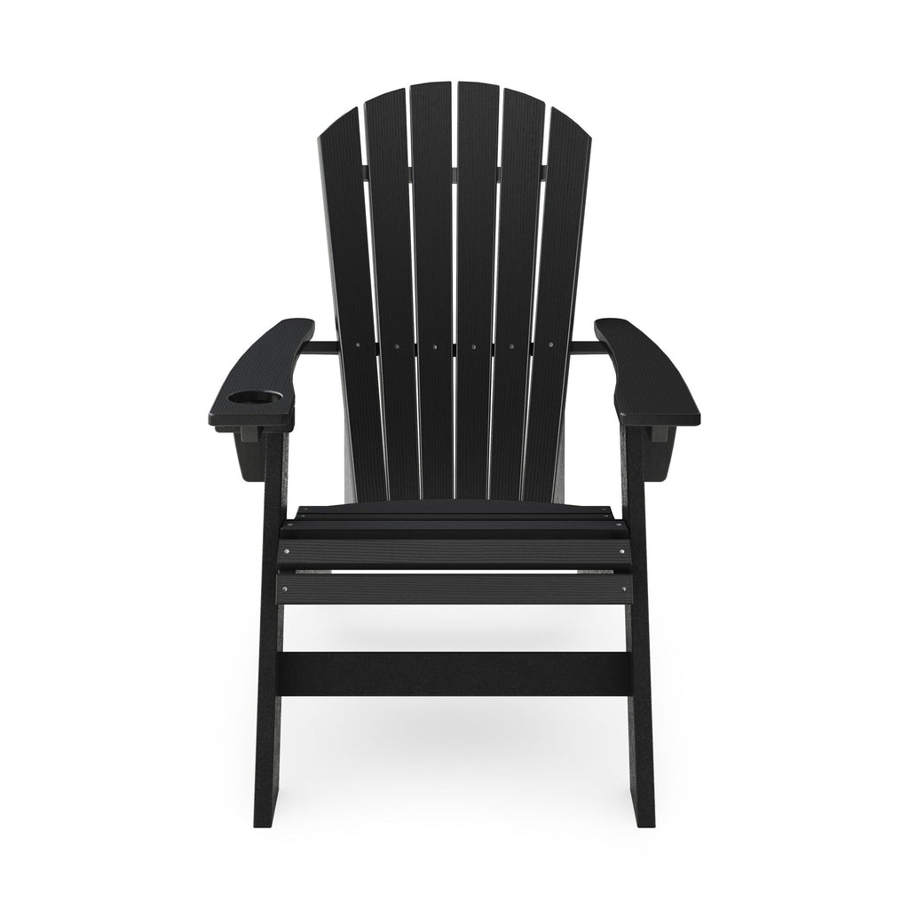 SoPoly St Simons Curved Back Adirondack Chair