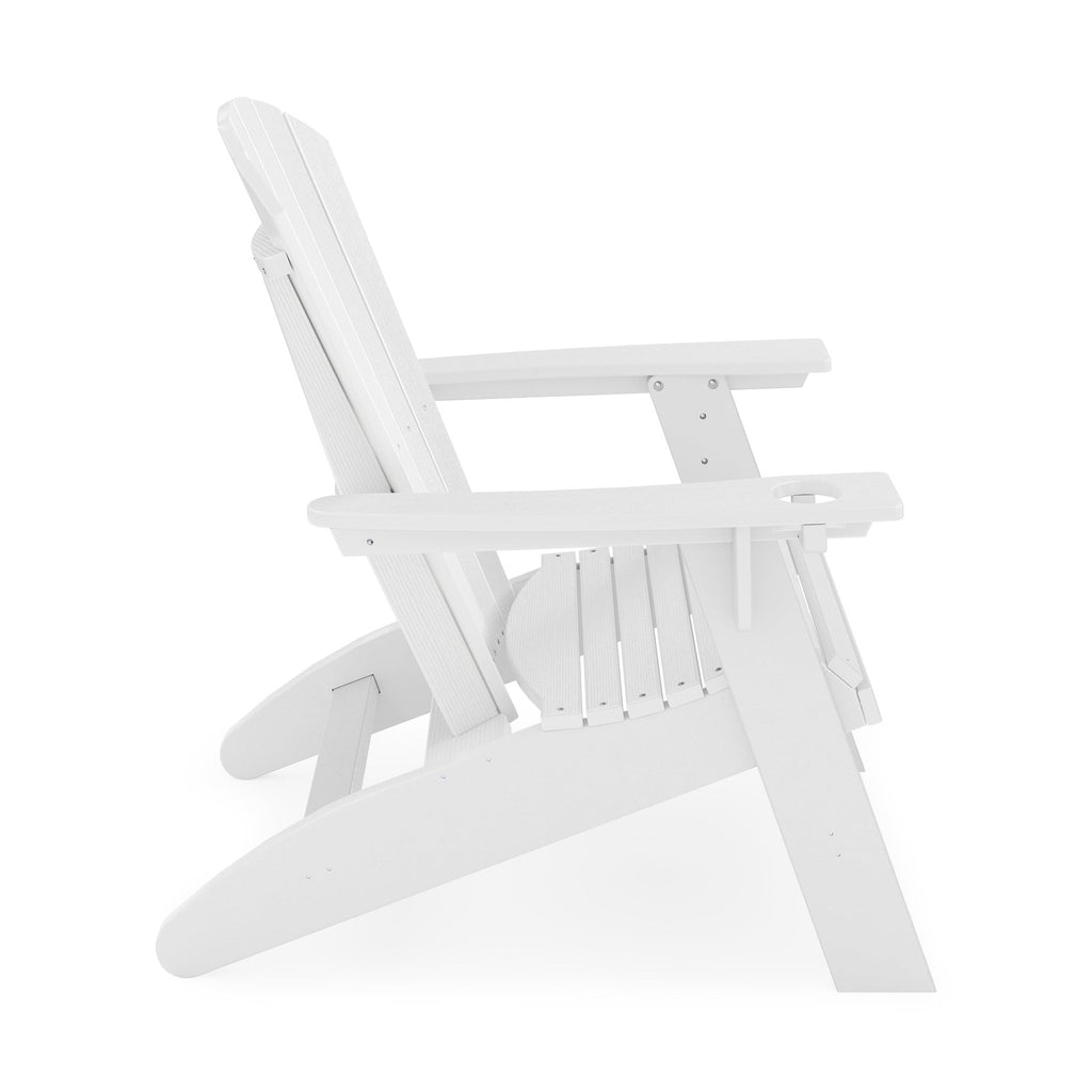SoPoly St Simons Curved Back Adirondack Chair