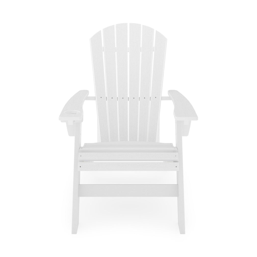 SoPoly St Simons Curved Back Adirondack Chair