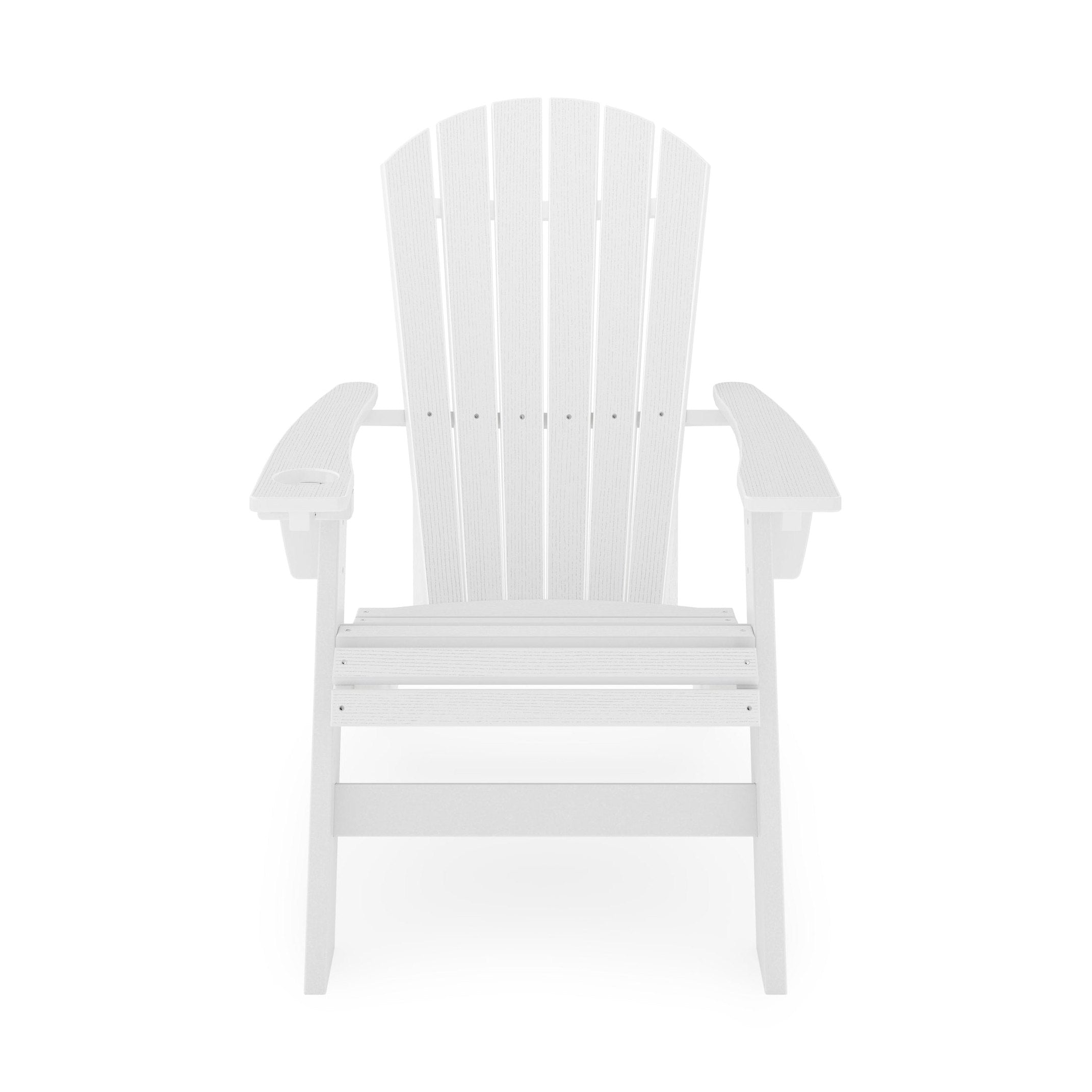 SoPoly St Simons Curved Back Adirondack Chair