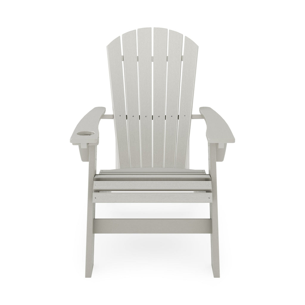 SoPoly St Simons Curved Back Adirondack Chair
