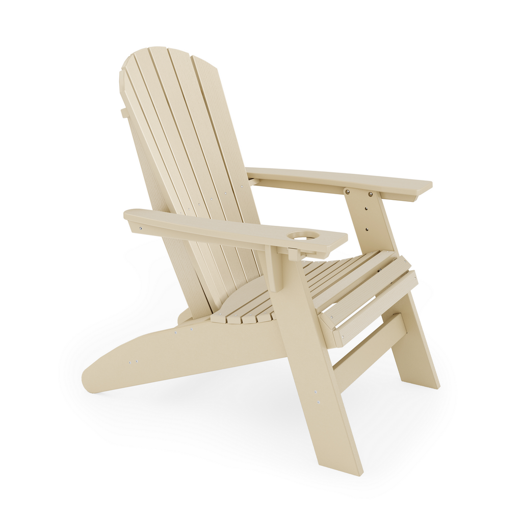 St Simons Curved Back Adirondack Chair by SoPoly Online