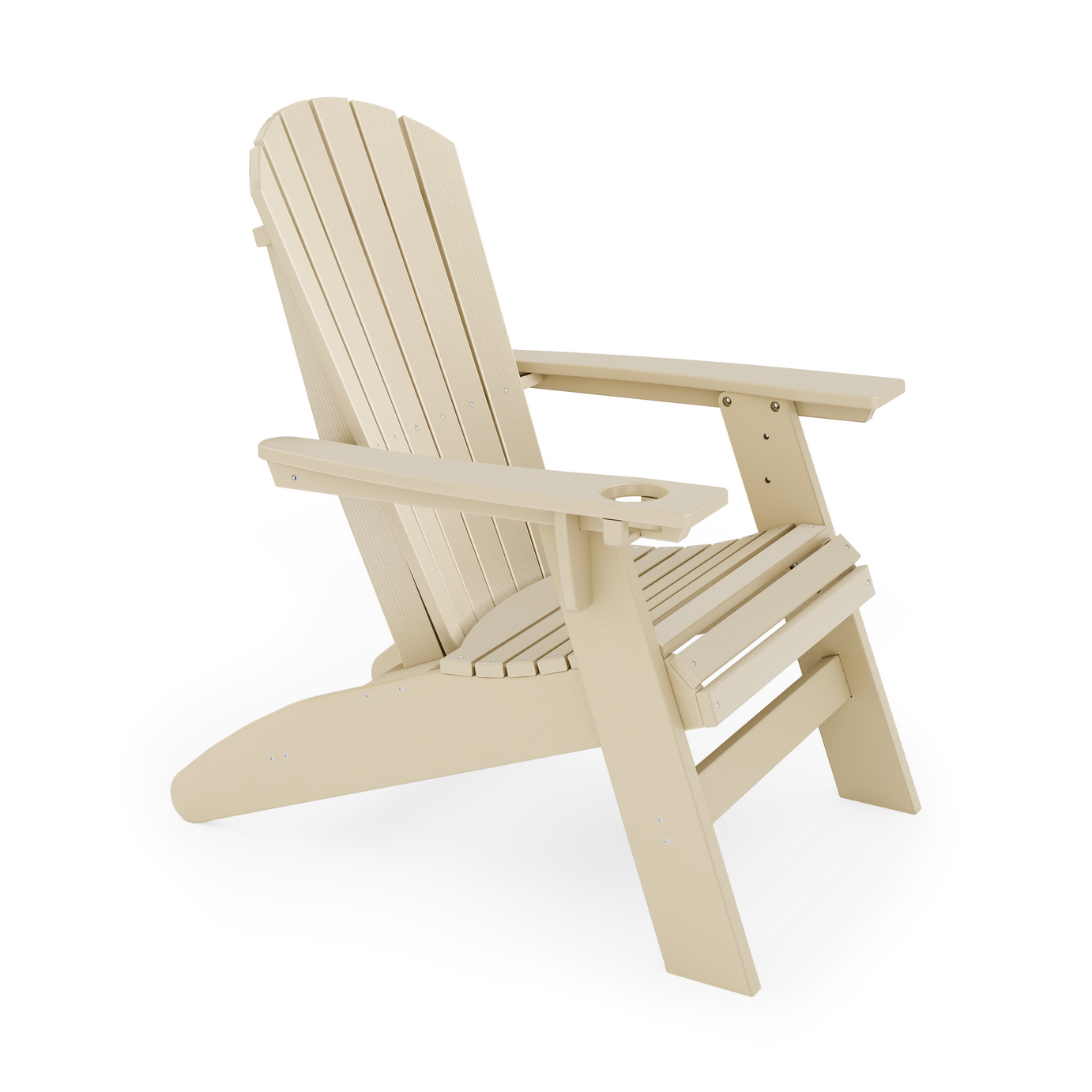 St Simons Curved Back Adirondack Chair by SoPoly Online