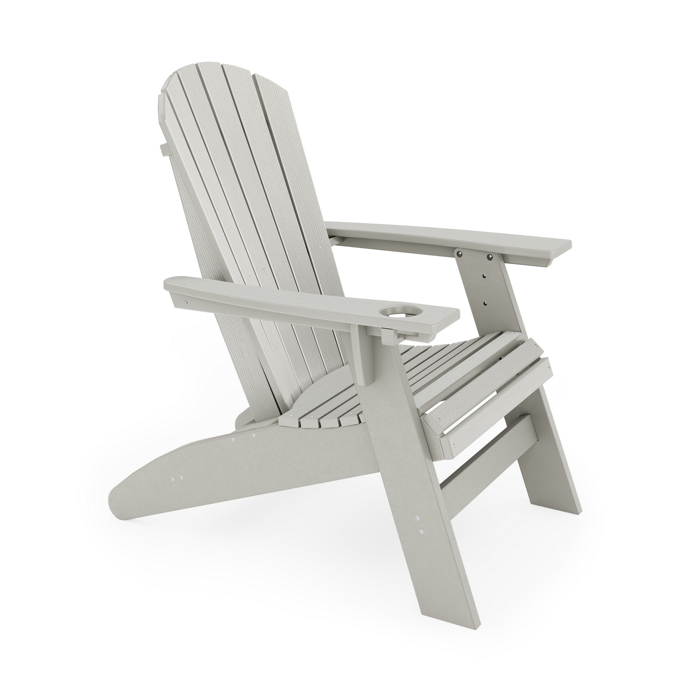 St Simons Curved Back Adirondack Chair by SoPoly Online