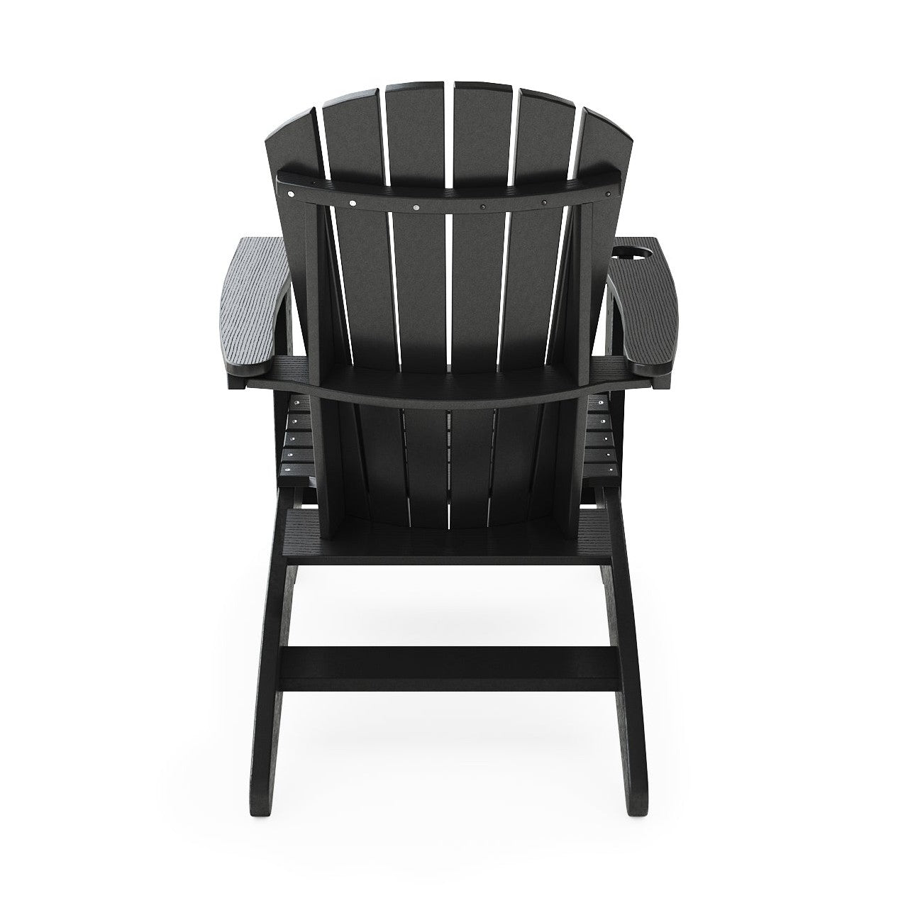 SoPoly St Simons Curved Back Adirondack Chair