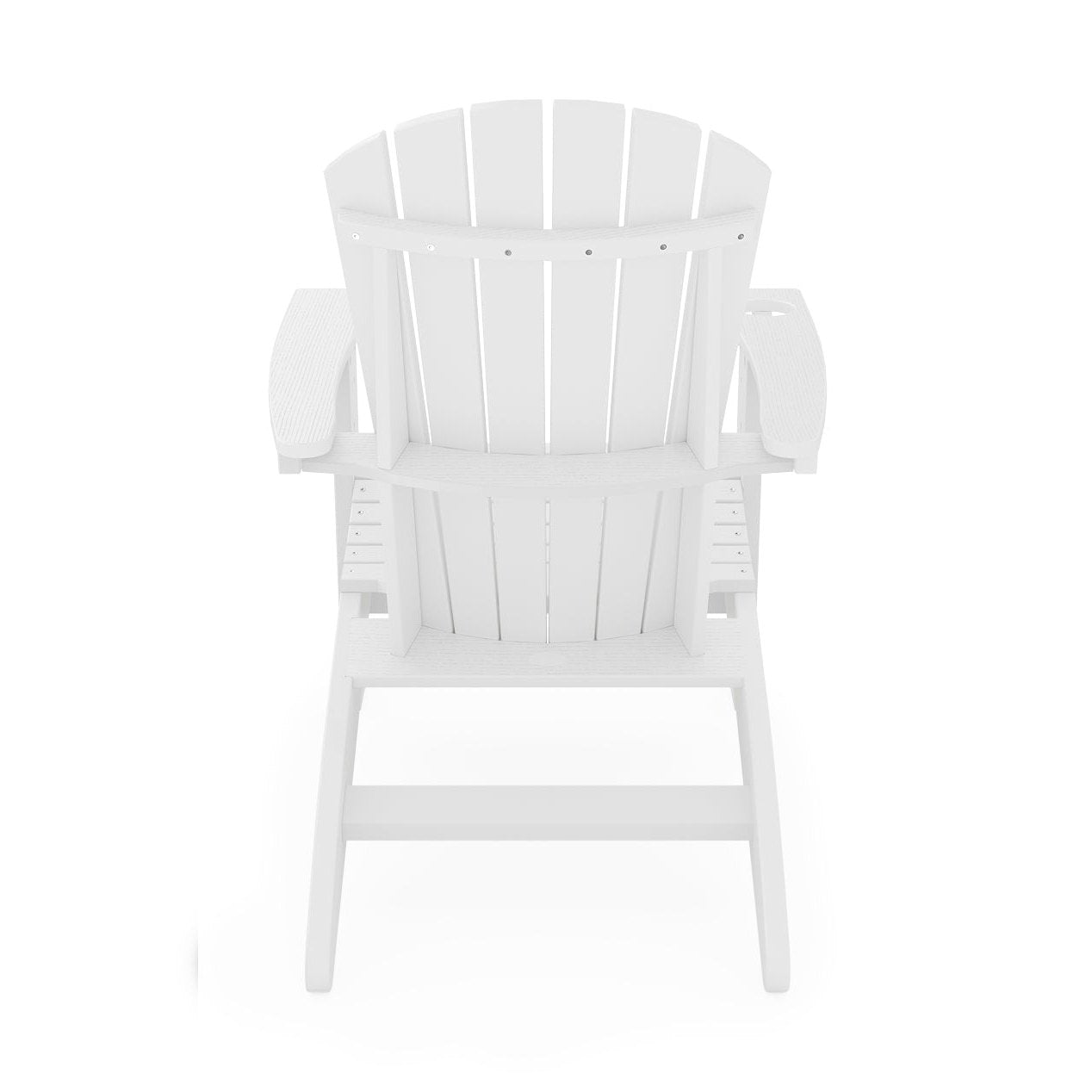 SoPoly St Simons Curved Back Adirondack Chair