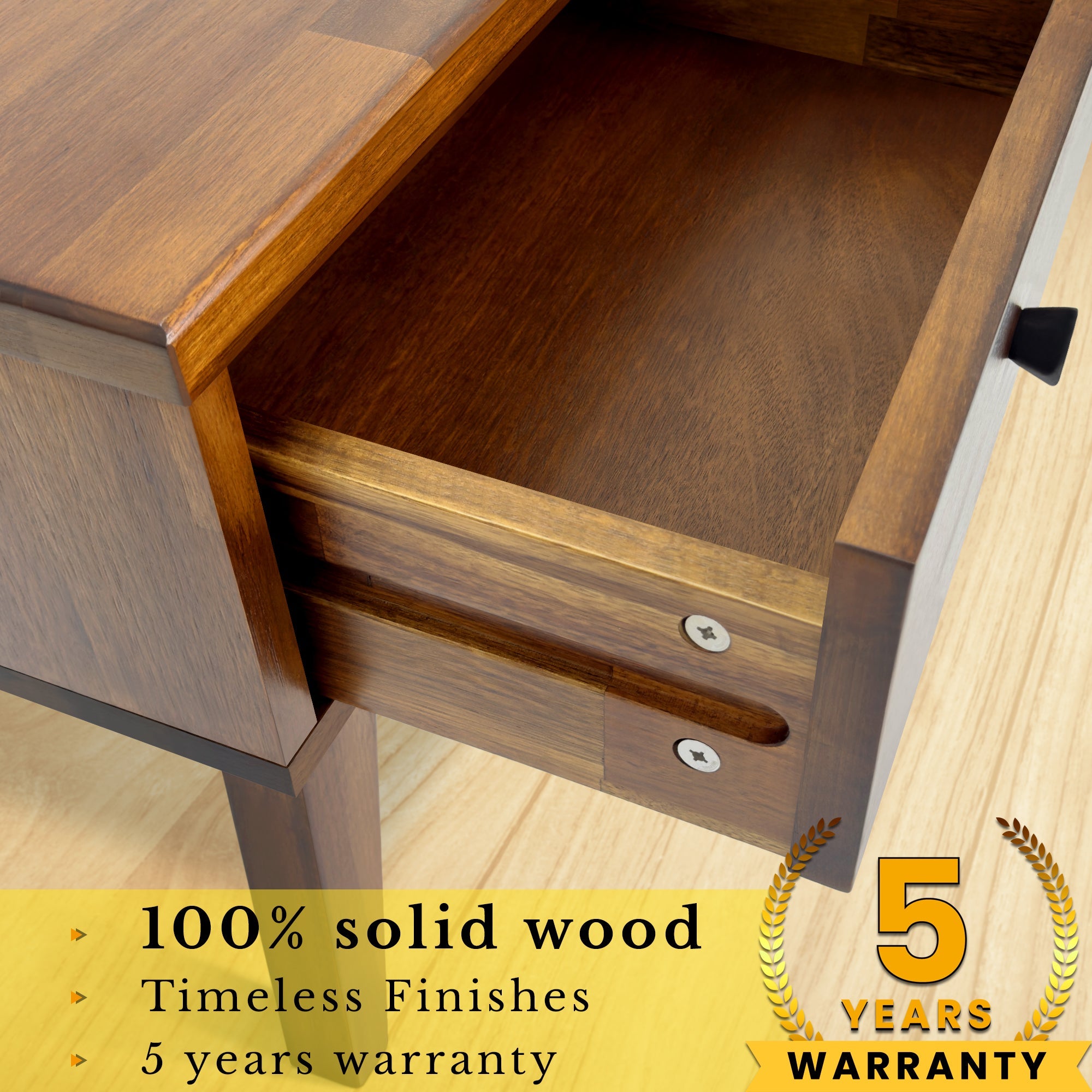 Sofia Solid Wood Nightstand
